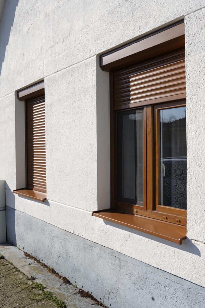 Vonkajsie roleta na rodinnom dome Gajary