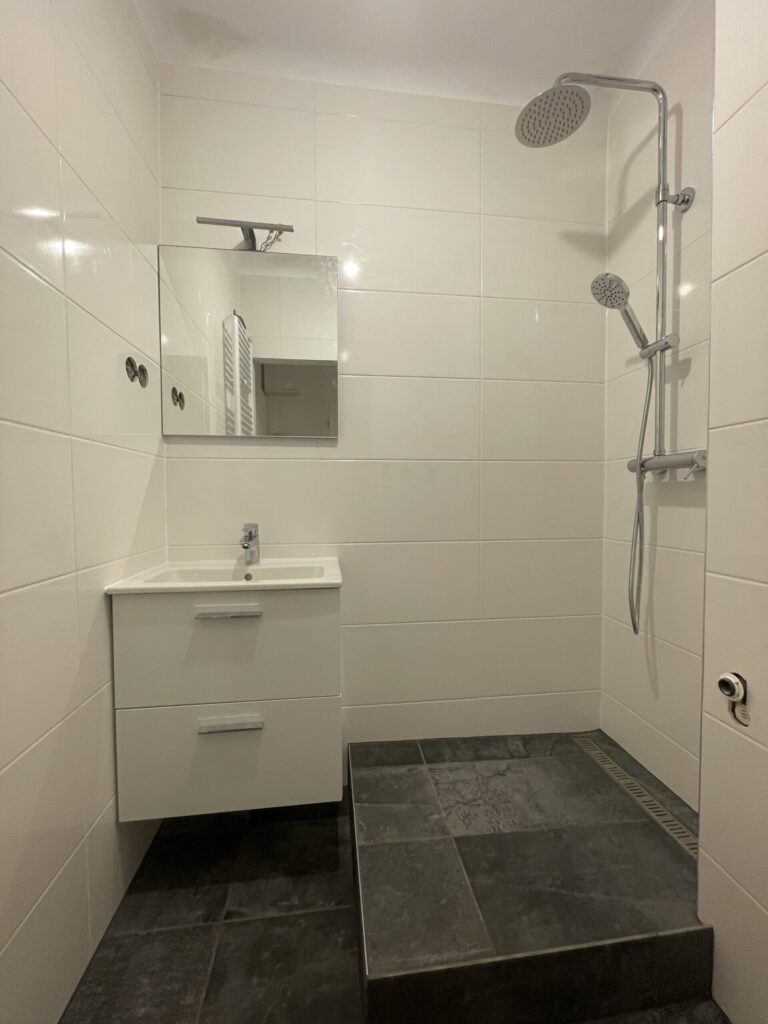 Kompletná rekonštrukcia bytu kupelna Vieden– moderný interiér