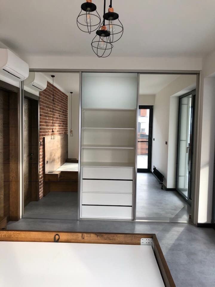 Kuchyna a spalna na mieru vyrobená pre byt v Malacky – OK Interier